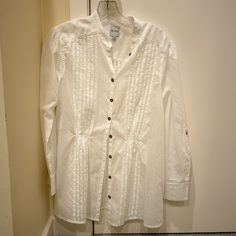 Nic + Zoe button down shirt